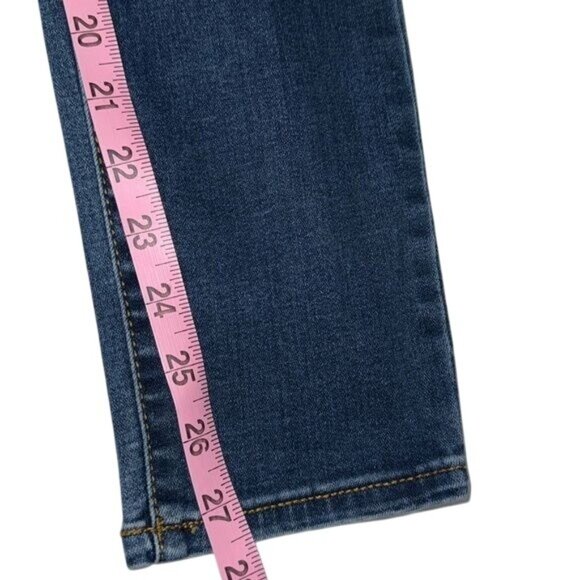 Westport Womens Pull-On Denim Jeans Size 10 Stretch Waistband Dark Wash - Picture 10 of 11